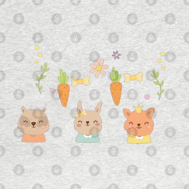 bunny pattern by florya